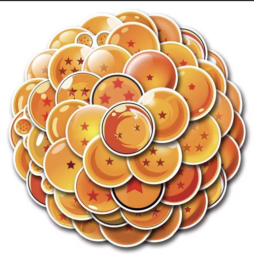 Dragon ball sticker - dragon,