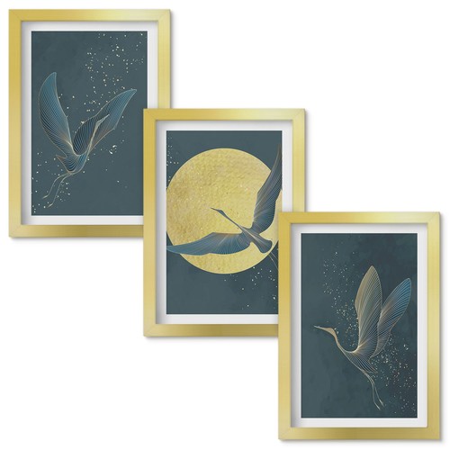 Wandbilder set wanddeko - wandbilder,