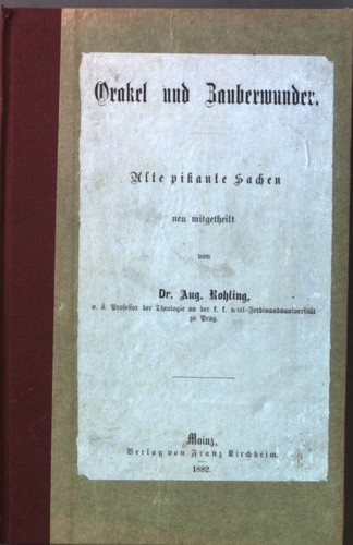 Orakel und zauberwunder alte - zauberwunder:,