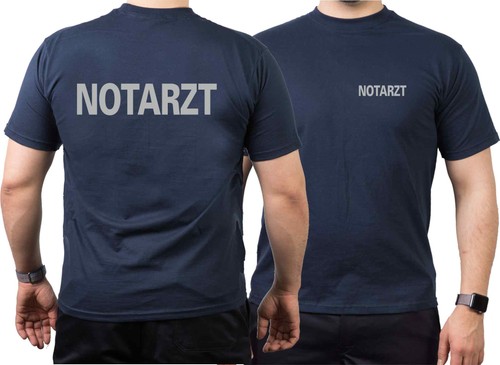 Shirt navy notarzt - navy,, notarzt,