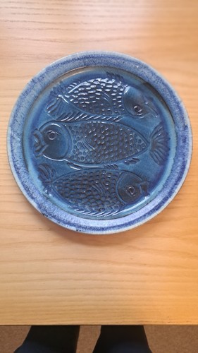 Fischteller keramik schale - fischteller,