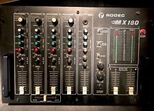 Rodec MX180, RARITÄT 4-KANAL DJ Mixer TOP ZUSTAND (aus privater Nutzung)