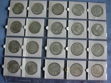 20 mal 10 Euro Silber Münzen Deutschland  überwiegend 2005 sowie 2004, 2006 