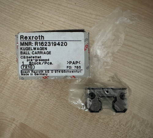 Rexroth linearwagen schlitten - rexroth, linearwagen/schlitten