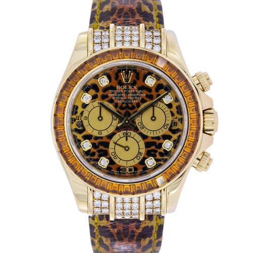 Rolex daytona saco leopard - daytona,