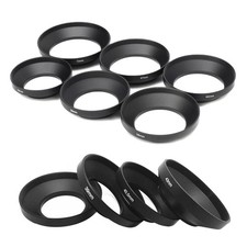 Camera metal lens hood - camera,