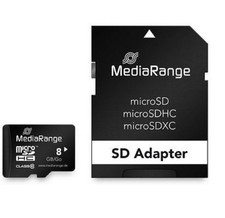 Micro SD Speicherkarte 8 GB