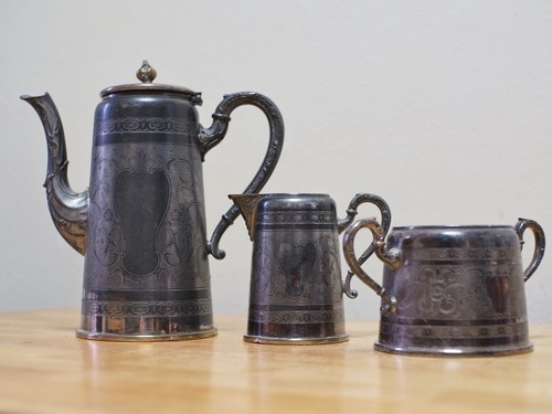 Wmf jugendstil kaffee - wmf, kaffee-set