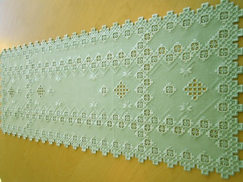 Hardanger läufer 40x95cm - hardanger,
