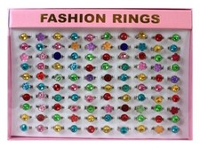 100x verstellbare kinderringe - 100x,
