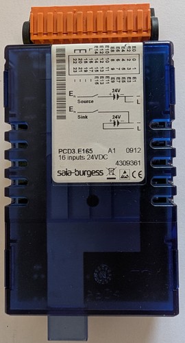 Saia burgess pcd3 e165 - saia, pcd3.e165