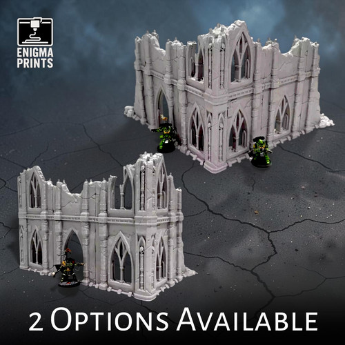 Sanctum ruins 28mm gothic - sanctum,