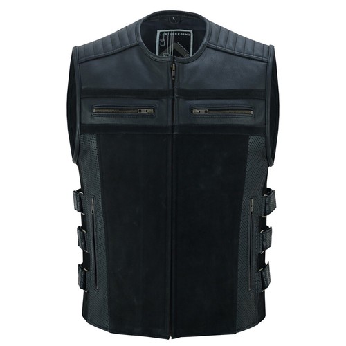 Motorrad biker lederweste - biker,