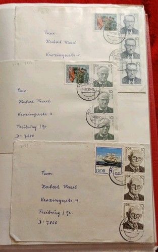 Ddr belege album 1989 - ddr,