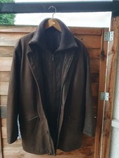 Herren Wildleder jacke braun