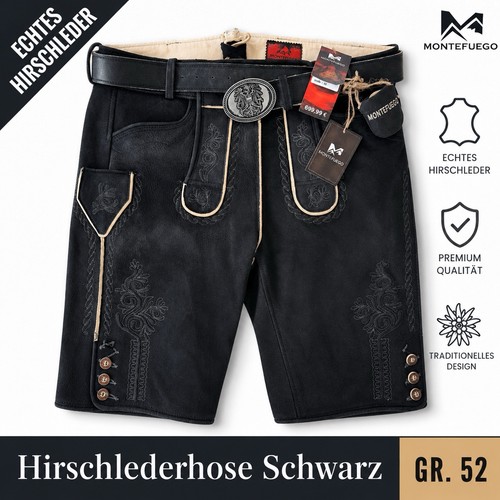 Neu kurze hirsch lederhose - hirsch,