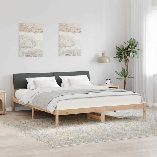 Vidaxl bettgestell braun und - bettgestell,