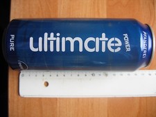 Leere Blechdose Aludose Getränkedose 500ml Ultimate Power Softdrink Dieck&Co 