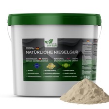 3kg Kieselgur für Hühner hohe Qualität 100 % Rein Eimer Pulver 3 kg TOP