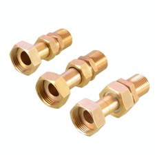 Messing-Rohrverschraubung