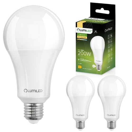 Lumiled led lampen e27 - lumiled, 3x