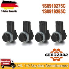 4X PDC SENSOR EINPARKHILFE PASST FÜR VW T5 T6 GOLF POLO AMAROK CADDY 1S0919275C