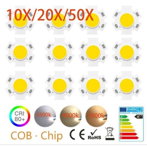 50stk led cob chip - led,