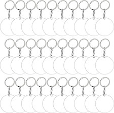 30 runde Acrylplatten mit