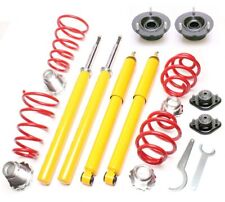 TA TECHNIX Gewindefahrwerk passend für BMW E30 + Domlager Vorne und Hinten