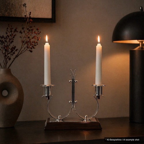Antiker art deco - art, kerzenhalter