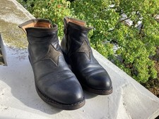 Fiorentini Baker Leder Stiefel Boots Gr.37 ( passt 38) schwarz Stiefelette