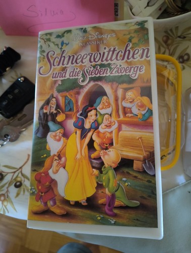 Vhs walt disney schneewittchen - vhs,