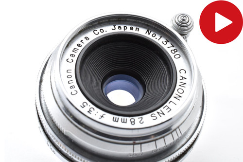 Canon objektiv 3 5 ltm - objektiv, 28