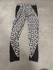 Vintage Leggings schwarz grau