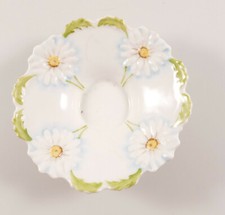 Untertasse Frankreich? Blumen reliefiert für Moccatasse Jugendstil DEFEKT 