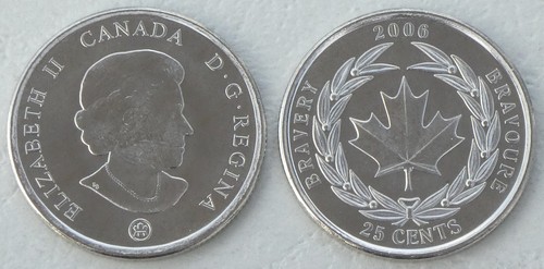 Kanada canada 25 cents - kanada, /