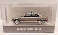 Herpa 953634 BMW 7er (E38) Special Forces Polizei/SEK Silber Limitiert OVP