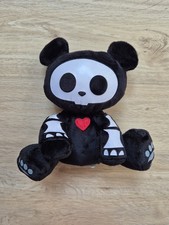 Skelanimals Panda ChungKee Gothic Plushie Teddy
