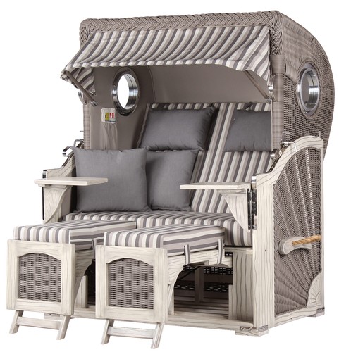 Strandkorb set 2 sitzer - strandkorb-set,