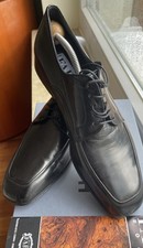 Herren Italienische Leder Anzug-Schuhe –stilvoll Business schwarz von FABI