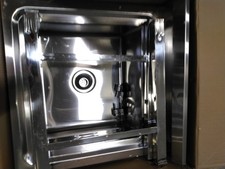 GEBRAUCHT Handwaschbecken Gastro Waschbecken Edelstahl Edelstahlspüle Seitige