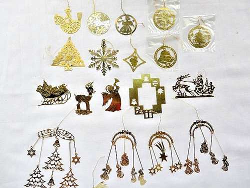 Christbaumschmuck metall - 18,