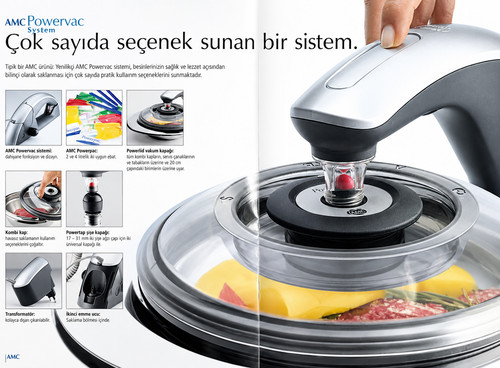 Amc powervac vakuumset - 16, cm