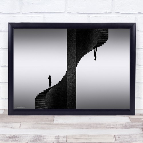 Wandspiegel wendeltreppe - wandspiegel,