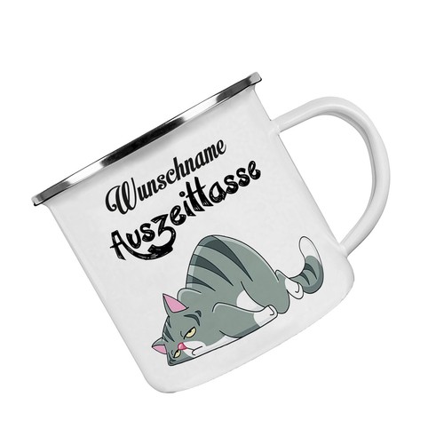 Emaille tasse mit wunschname - emaille-tasse,