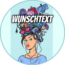 Friseur eßbar Tortenaufleger