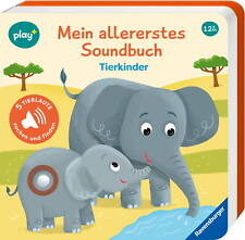Ravensburger Buch play+ Mein allererstes Soundbuch Tierkinder 45629