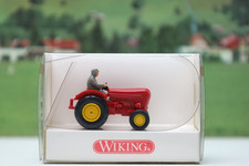Wiking 1:87 8780121 Porsche Schlepper Traktor rot in Ovp Nr.5123