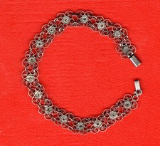 Altes Silber Armband  Jugendstil Art Nouveau