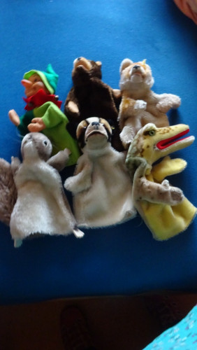 Alte steiff handpuppen - alte,